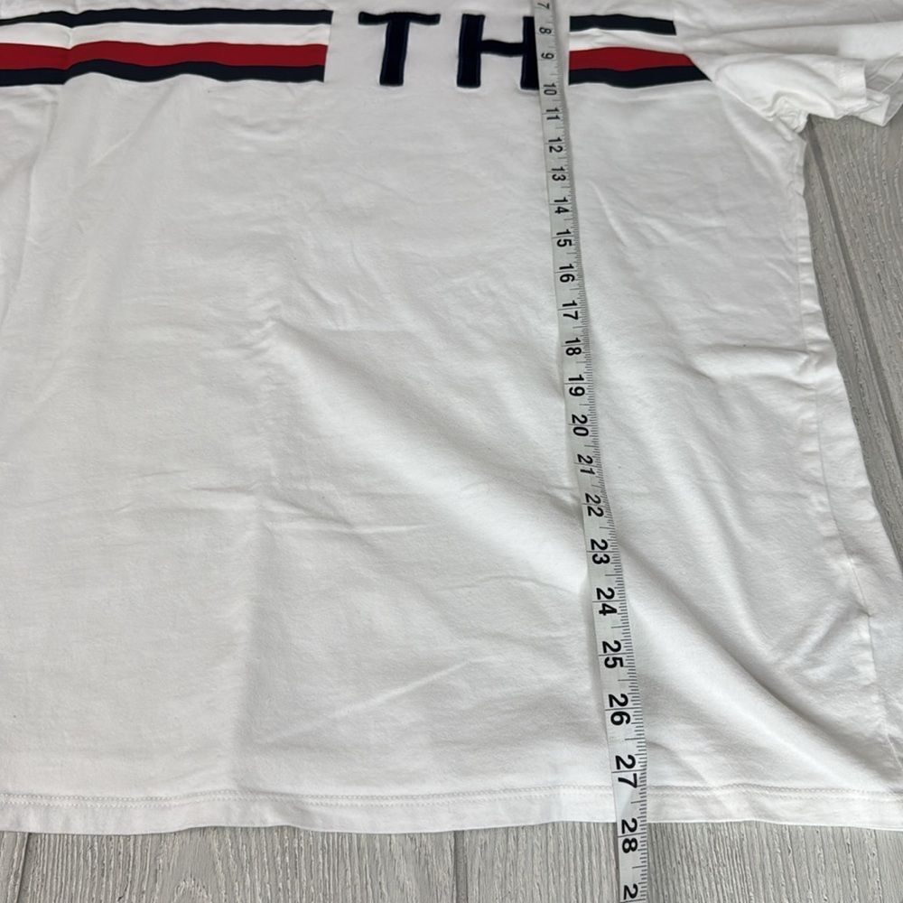 Men’s XL Tommy Hilfiger T-shirt, White logo - Picture 6 of 7